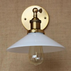 40W E26/E27 Modern/Contemporary Country Retro Antique Brass Feature for Mini Style Bulb Included Ambient Wall Lighting