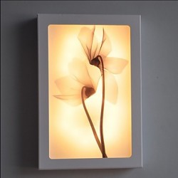 LED Integrated Modern/Contemporary Modern/Comtemporary Painting Feature for Bulb Included,Ambient Light Wall Sconces