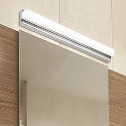 12 LED Integrated Modern/Contemporary Chrome Feature for LED Bulb Included,Ambient Light Bathroom Lighting Wall Light