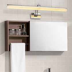 9 LED Integrated Modern/Contemporary Chrome Feature for LED Bulb Included,Ambient Light Bathroom Lighting Wall Light
