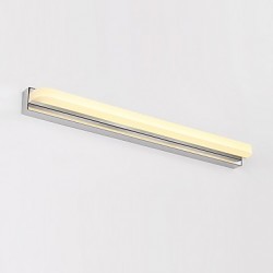 16 LED Integrated Modern/Contemporary Chrome Feature for LED Bulb Included,Ambient Light Bathroom Lighting Wall Light