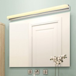 16 LED Integrated Modern/Contemporary Chrome Feature for LED Bulb Included,Ambient Light Bathroom Lighting Wall Light