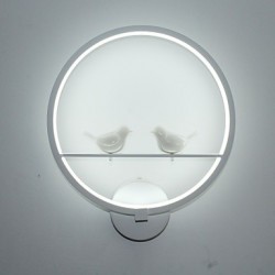 The Bedroom Wall Lamp Bedside Lamp And Creative Personality Of Modern Minimalist Circular Stairs LED Corridor Wall Lamp