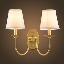 2*60 E14 E12 Rustic/Lodge Simple Vintage Painting FeatureAmbient Light Wall Sconces Wall Light