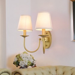 2*60 E14 E12 Rustic/Lodge Simple Vintage Painting FeatureAmbient Light Wall Sconces Wall Light