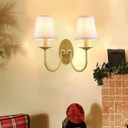 2*60 E14 E12 Rustic/Lodge Simple Vintage Painting FeatureAmbient Light Wall Sconces Wall Light