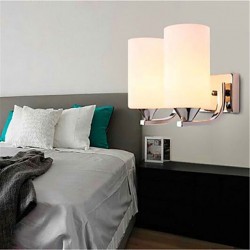 Simple Warm Living Room Bedroom LED Corridor Corridor Balcony Double Wall Lamp