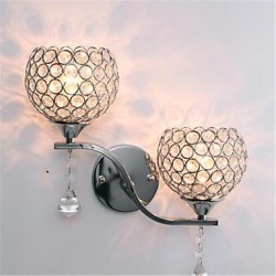 Led Modern Minimalist Living Room Corridor Corridor Crystal Wall Lamp