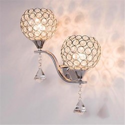 Led Modern Minimalist Living Room Corridor Corridor Crystal Wall Lamp