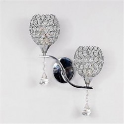 Led Modern Minimalist Living Room Corridor Corridor Crystal Wall Lamp