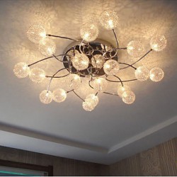Simple Circular Ceiling lamps Iron Bedroom lamp Personality Hallway Restaurant lighting