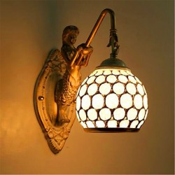 Simple European Style Wall Lamp Retro Pastoral Bedroom Bedside Balcony Stairs Hallway Mirror Lamp