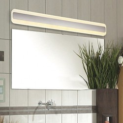 14 LED Integrated Modern/Contemporary Chrome Feature for LED Bulb Included,Ambient Light Bathroom Lighting Wall Light