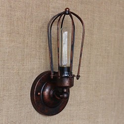 40W E26/E27 Simple Vintage Country Retro Electroplate Feature for Mini Style Bulb Included,Ambient Light Wall Sconces