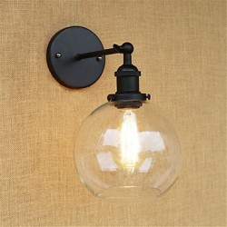 40W E26/E27 Country Retro Painting Feature for Mini Style Bulb Included Eye Protection Ambient Light Wall Sconces