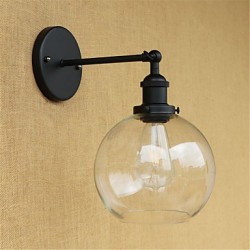 40W E26/E27 Country Retro Painting Feature for Mini Style Bulb Included Eye Protection Ambient Light Wall Sconces