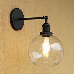 40W E26/E27 Country Retro Painting Feature for Mini Style Bulb Included Eye Protection Ambient Light Wall Sconces