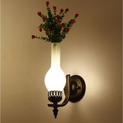 LED Integrated Modern/Contemporary Modern/Comtemporary Painting Feature for Bulb IncludedAmbient Light Wall Sconces