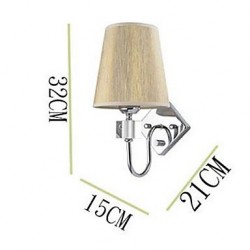 E27 Modern/Contemporary Electroplated Feature Uplight Wall Sconces Wall Light