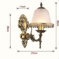 E27 Vintage Electroplated Feature Downlight Wall Sconces Wall Light