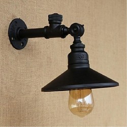 40W E27 Rustic/Lodge Painting Feature for Bulb Included,Ambient Light Wall Sconces Wall Light