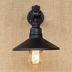 40W E27 Rustic/Lodge Painting Feature for Bulb Included,Ambient Light Wall Sconces Wall Light