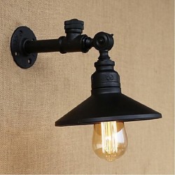 40W E27 Rustic/Lodge Painting Feature for Bulb Included,Ambient Light Wall Sconces Wall Light
