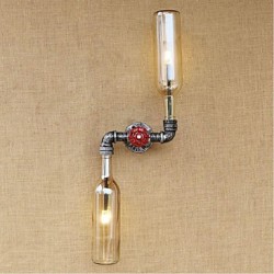 6W E27 BGB005 Rustic/Lodge Brass Feature for Bulb IncludedAmbient Light Wall Sconces Wall Light Amber