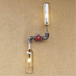 6W E27 BGB005 Rustic/Lodge Brass Feature for Bulb IncludedAmbient Light Wall Sconces Wall Light Amber