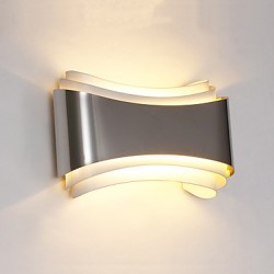 5W LED Integrated Modern/Contemporary Chrome Feature for LED,Ambient Light Wall Sconces Wall Light