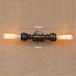 40W E27 BG8011 Nostalgia Simple Water Pipe Decorative Small Wall Lamp Wall Light