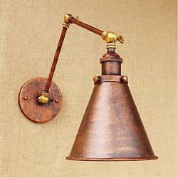 40W E27 Long-arm Half-rust Retro Creative Nostalgic Retractable Folding Wall Sconces Wall Light