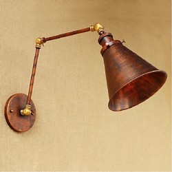 40W E27 Long-arm Half-rust Retro Creative Nostalgic Retractable Folding Wall Sconces Wall Light