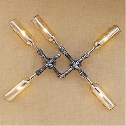 15 E27 Rustic/Lodge Painting Feature for Bulb Included,Ambient Light Wall Sconces Wall Light