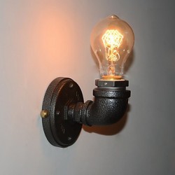 Simple Retro Industrial Iron Pipe Decorative wall lamp Wall Fixture