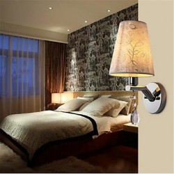 5 E14 Modern/Contemporary Silver Feature for Crystal LED Bulb IncludedAmbient Light Wall Sconces Wall Light