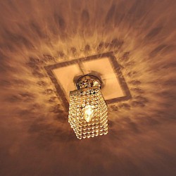 Max 40W Modern/Contemporary Crystal / Mini Style Painting Flush Mount Living Room / Bedroom / Dining Room