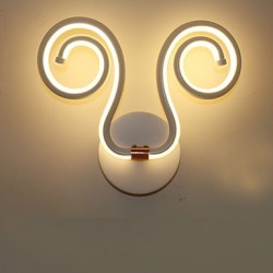 Modern Simple LED Integrated Aluminum Wall Lamp Creative Aisle Bedside Lamps Lighting