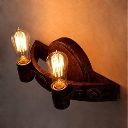 Loft Style Vintage Industrial Creative Personality Metal Wall Lamp for the Coffee Room / Bar / Foyer Decorate Wall Lighting