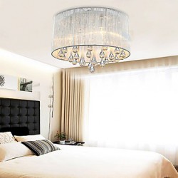 Ceiling Light Modern Crystal 4 Lights