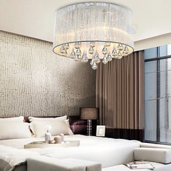 Ceiling Light Modern Crystal 4 Lights