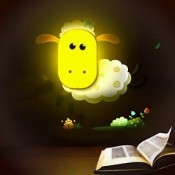 9*6*14CM Fun To Play With Creative Spirit Intelligent Light-Control Small Night Light Children Room Wall Lamp Led Lights