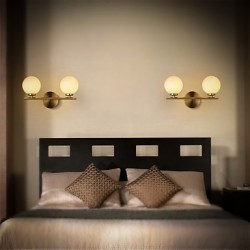 Wall Lamp Modern/Contemporary Bronze Feature for Mini Style Uplight Wall Sconces Wall Light