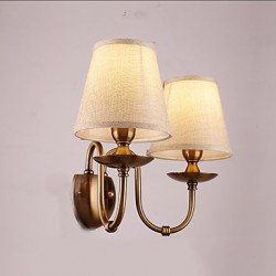 E14 Traditional/Classic Electroplated Feature for Eye ProtectionDownlight Wall Sconces Wall Light
