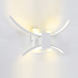 18W LED Integrated Modern/Contemporary Anodized Feature for LED Eye ProtectionUplight Wall Sconces Wall Light