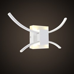 18W LED Integrated Modern/Contemporary Anodized Feature for LED Eye ProtectionUplight Wall Sconces Wall Light