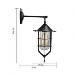 European style wall lamp balcony aisle outdoor lamp retro industrial wind bar courtyard stairs bedroom wall