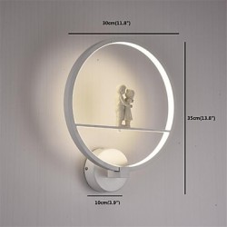 18W LED Integrated Modern/Contemporary for LED / Mini Style Ambient Light Wall Sconces Wall Light