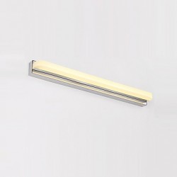 14 LED Integrated Modern/Contemporary Chrome Feature for LED Bulb Included,Ambient Light Bathroom Lighting Wall Light