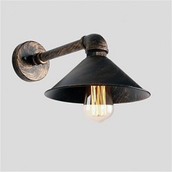 Max 60W Water Pipe Wall Lights Retro Industrial Style Creative Country Metal Restaurant Cafe Bars Bar Table Wall Sconces